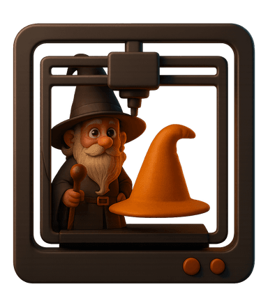 Wiz3D Prints Logo