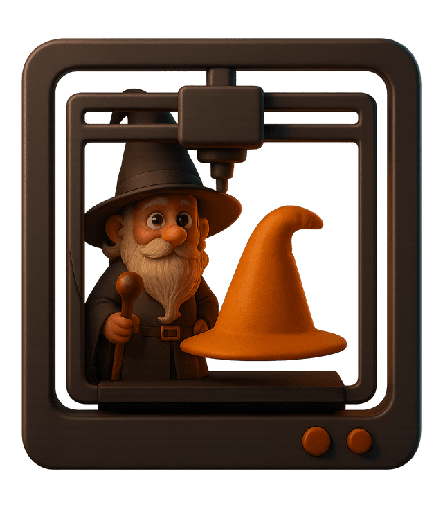 Wiz3D Prints Logo