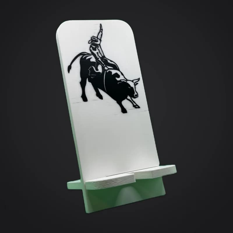 Phone Stand - Bull Rider